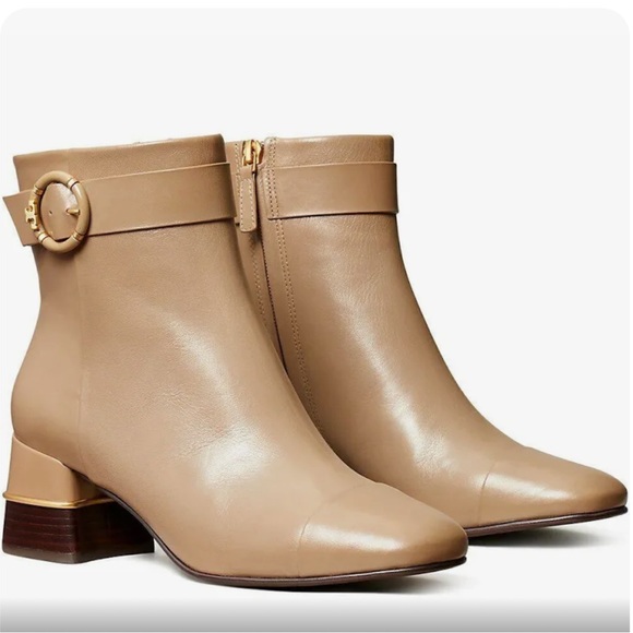 Tory Burch Shoes - Tory Burch Multi Logo Buckle Boot
